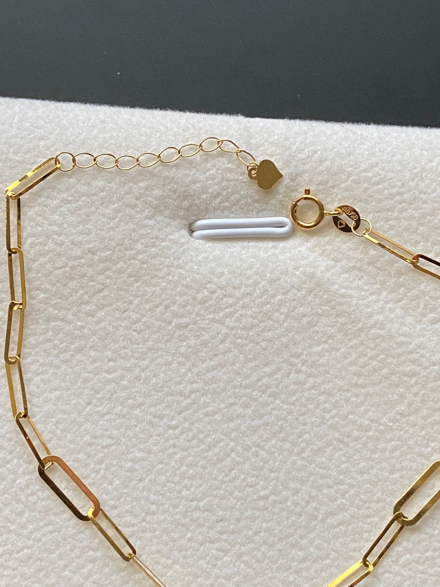 Paperclip Heart Bracelet