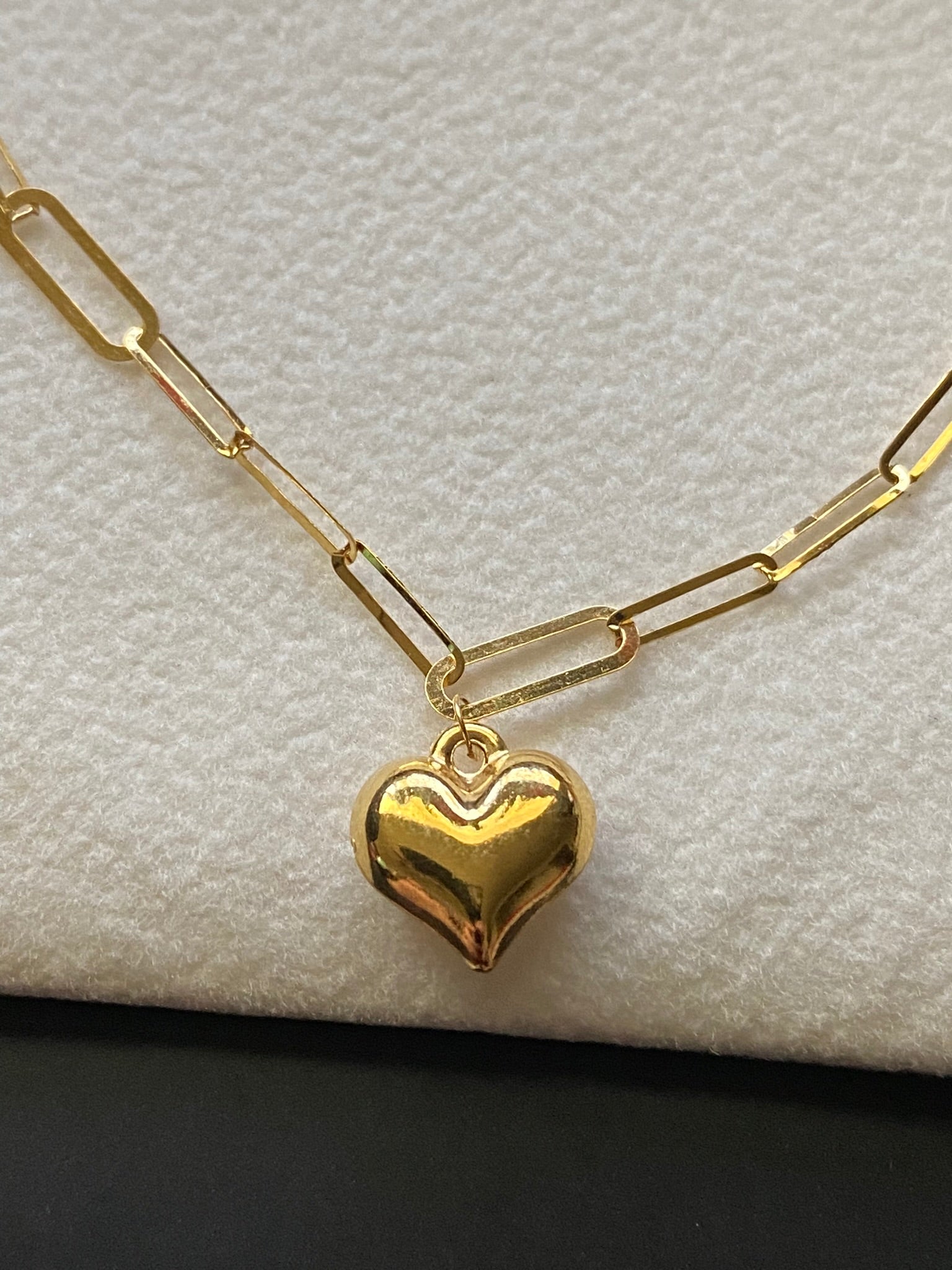 Paperclip Heart Bracelet