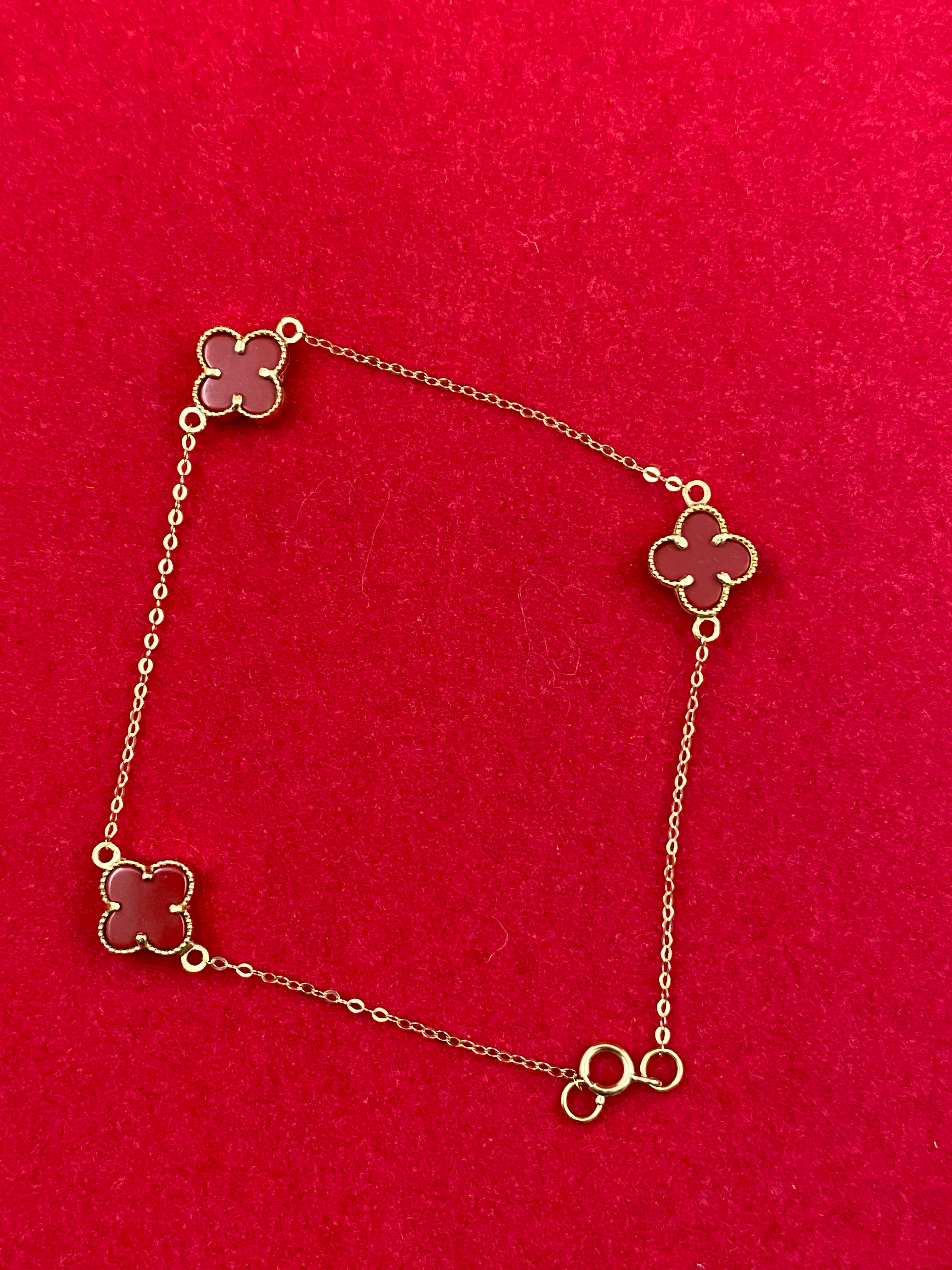 On sale now 18k Red VC Inspired Bracelet