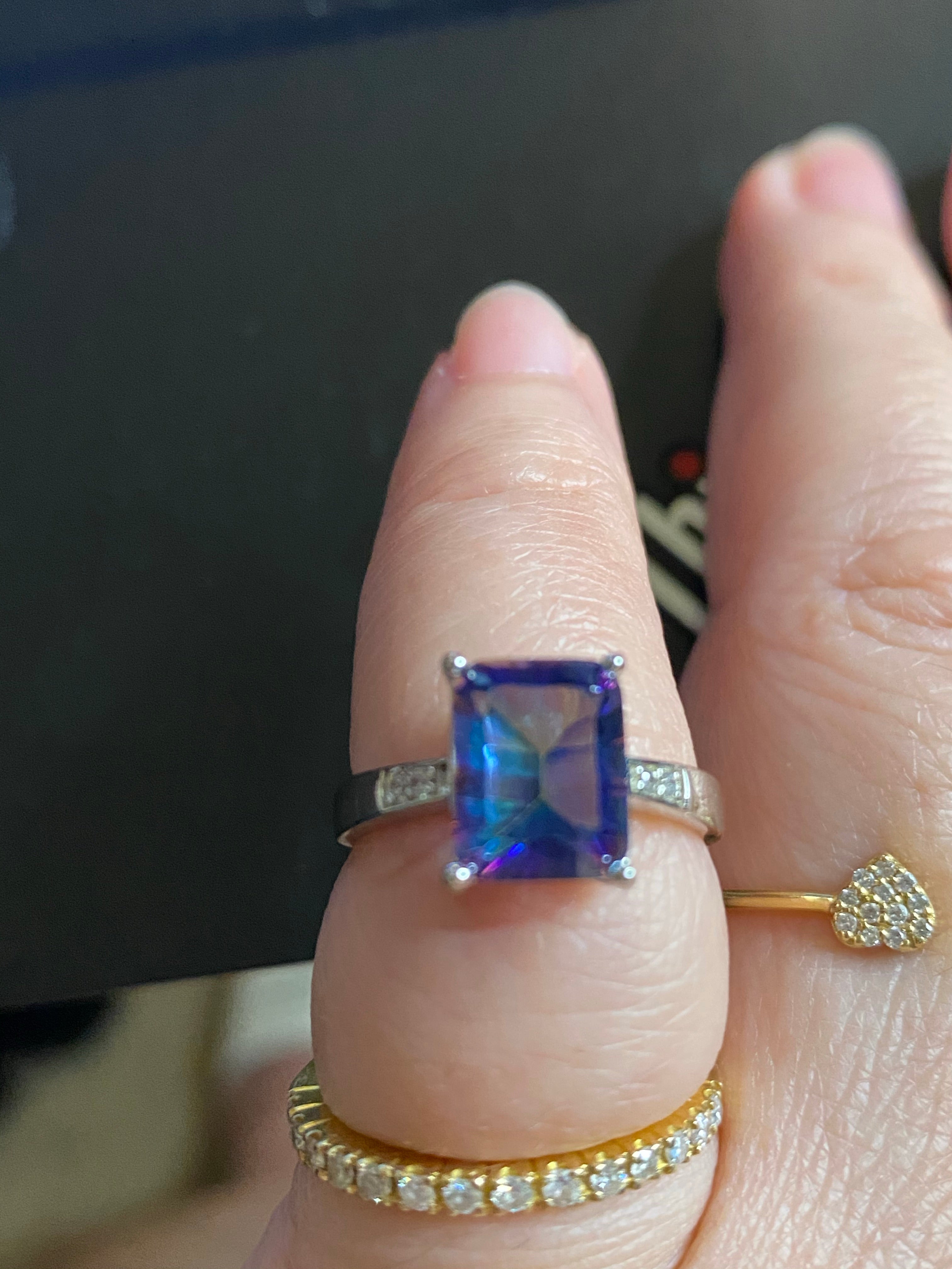 Mystic Topaz Ring